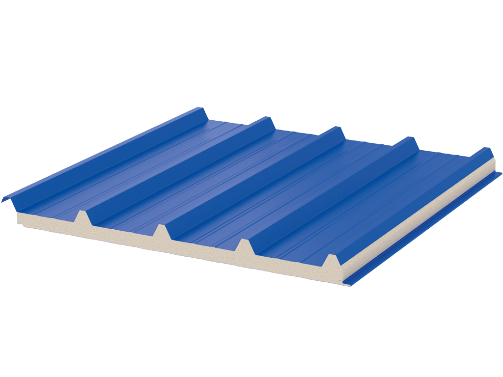 Кровельные сэндвич-панели с утеплителем из пенополиизоцианурата (ПИР)